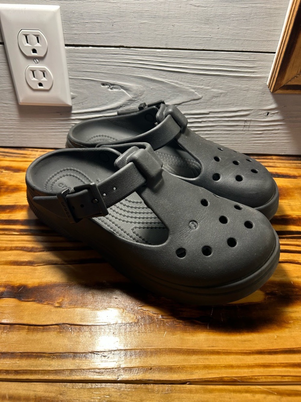 CROCS Mary Jane Clog - black